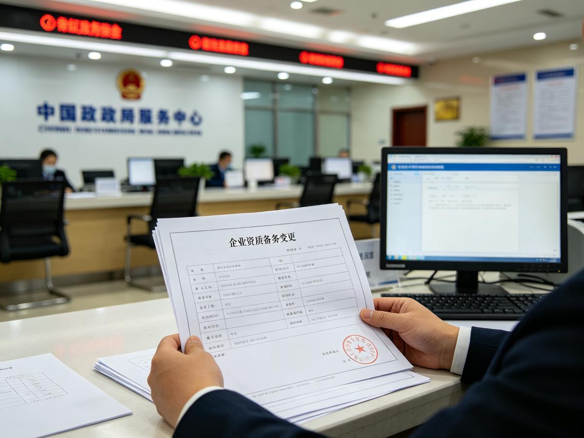 企业资质备案与变更办理套餐